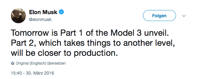 Elon Musk on Model 3