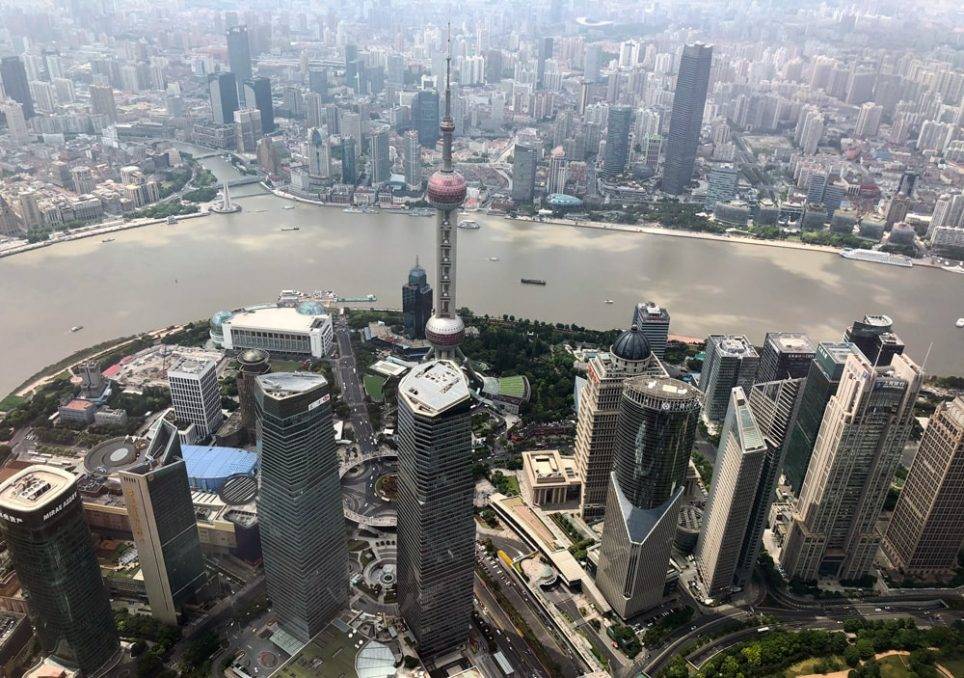 Blick vom Shanghai Tower (c) Dirk Kunde